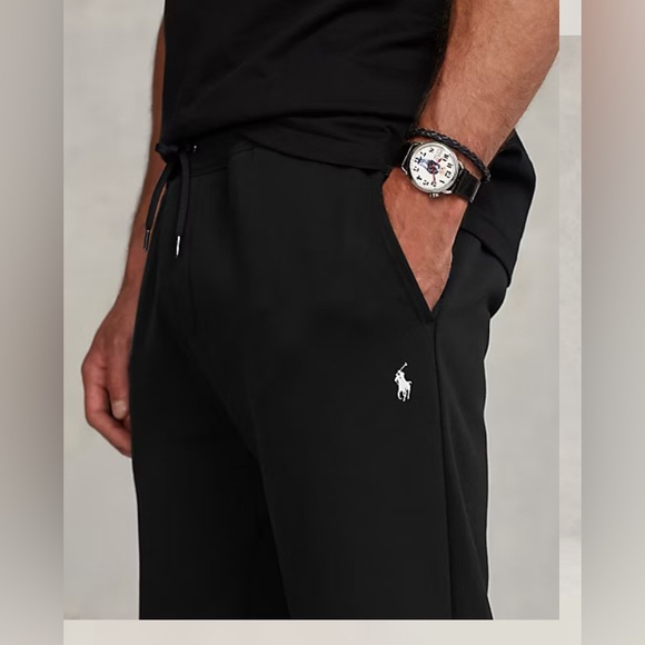 NWT Polo Ralph Lauren Men Double-Knit Jogger size 2XL Pant Big & Tall blackl